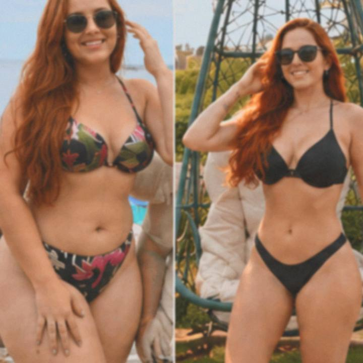 Antes e depois de Fernanda Costa